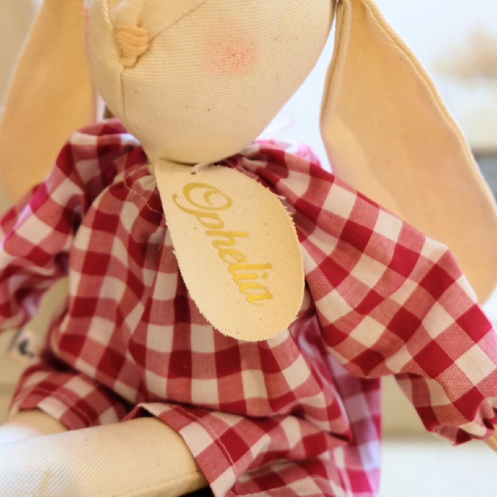 Personalised Handmade Bunny Doll ‘Sussex Bunny’