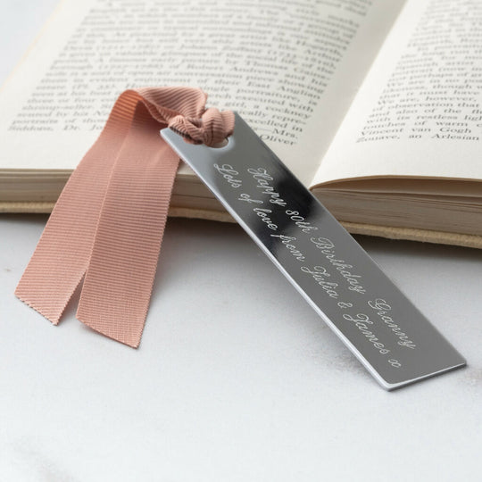 Engraved Bookmark