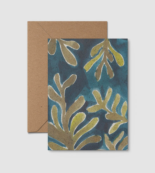 Kelp Mini Print Card - Seaweed Paper