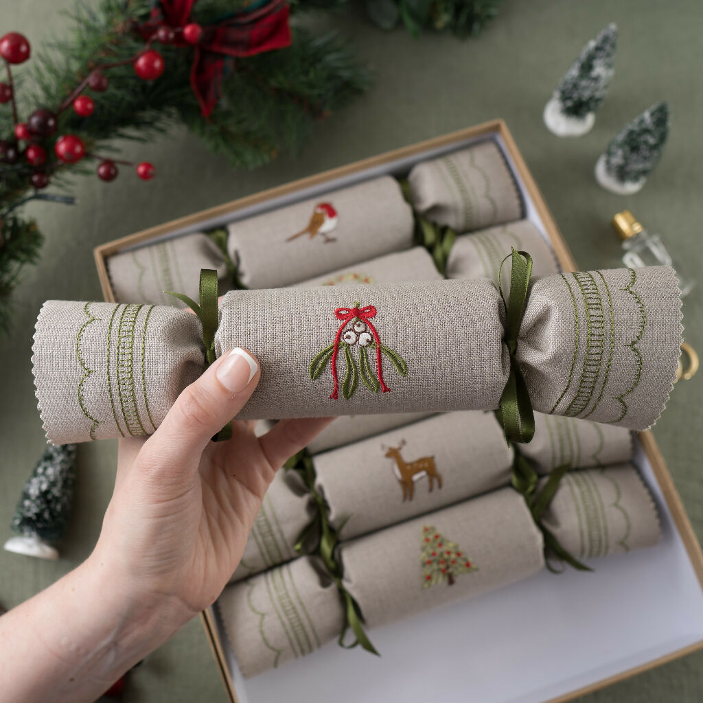 KSD Woodland Reusable Christmas Crackers - Set of 6 Detail Shot (2)