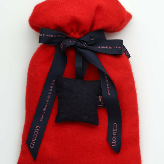 Chilcott Alpaca Hot Water Bottle - Red