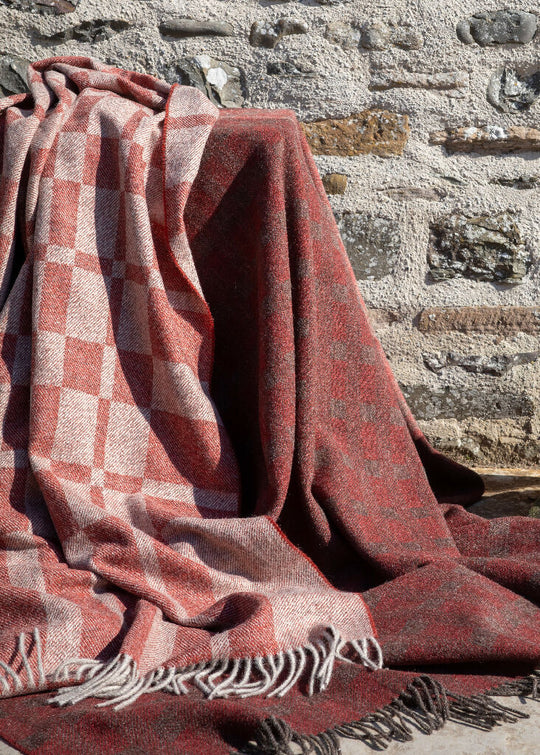 Cumbrian Checked Blanket