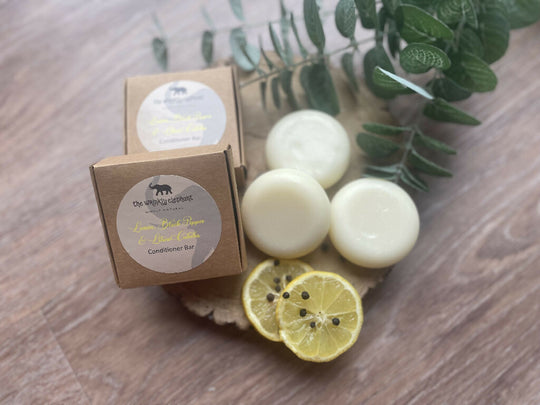 Natural Solid Conditioner Bar - Lemon, Black Pepper & Litsea Cubeba