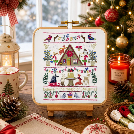 Festive Forest Hand Embroidery Kit