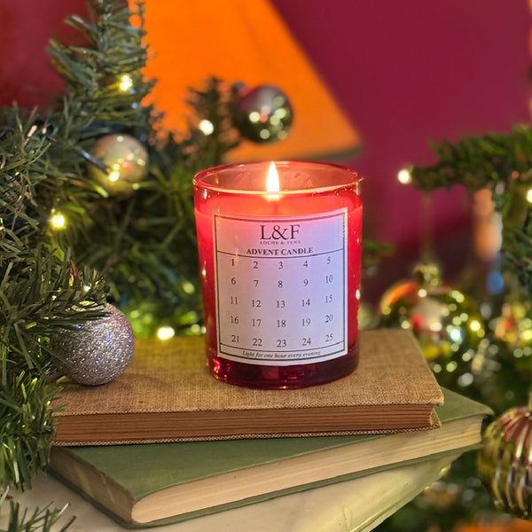 CHRISTMAS ADVENT CANDLE