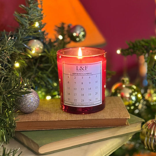 CHRISTMAS ADVENT CANDLE