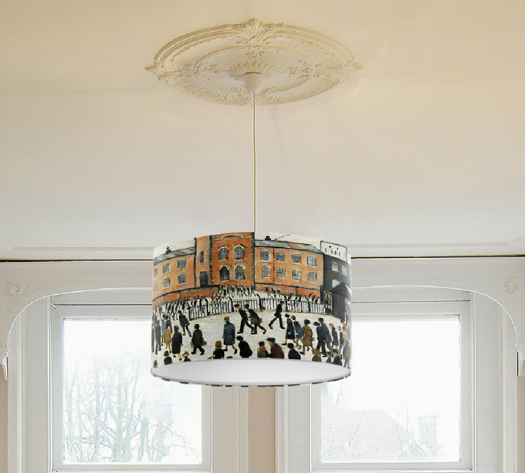 Lowry Print Lampshade