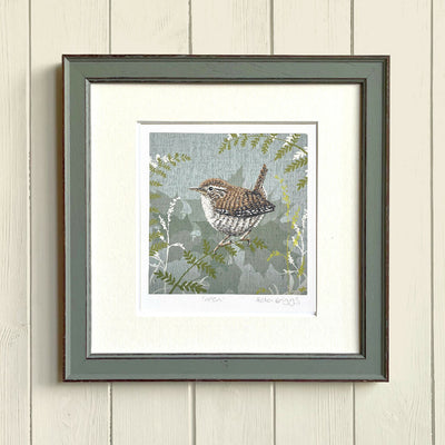 English Wren -Signed and mounted Giclée Art Print