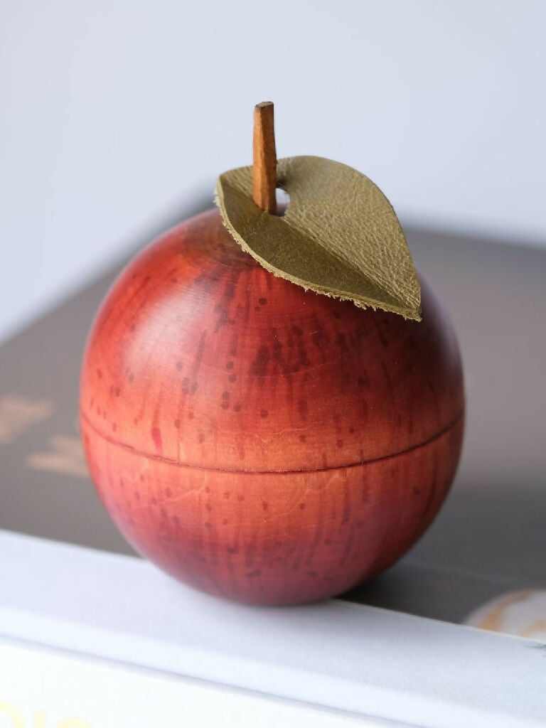 Personalised Secret Message Wooden Apple Teacher Gift