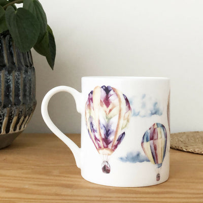 Hot Air Balloons China Mug