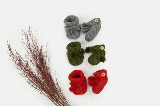 Baby Merino Evergrow Booties