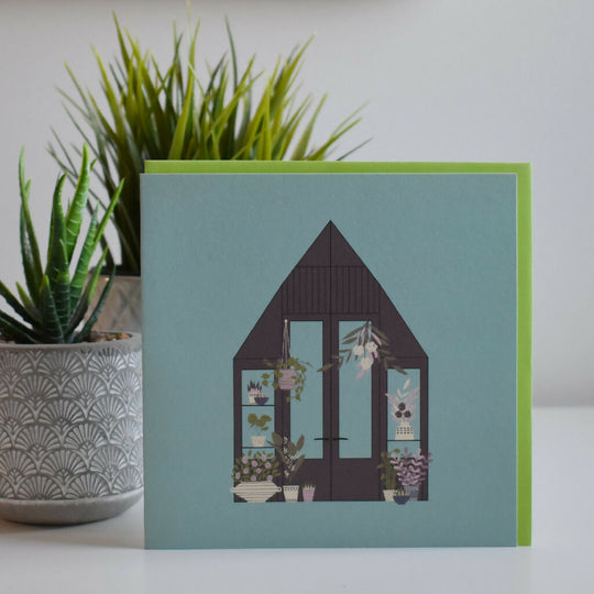 The Greenhouse Greeting Card