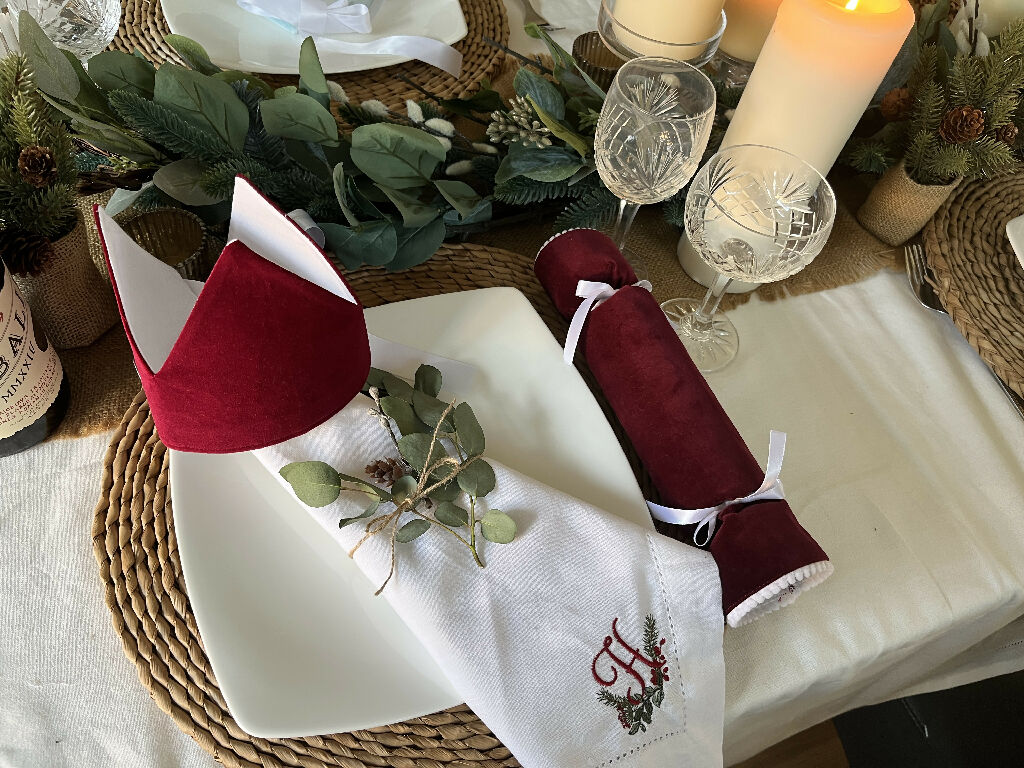 Luxury Velvet Christmas Cracker Hats/Crowns Eco and Reusable - 8 Colours