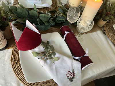 Luxury Velvet Christmas Cracker Hats/Crowns Eco and Reusable - 8 Colours