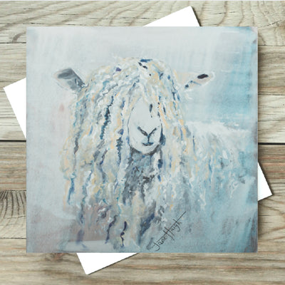 Misty Morn Sheep Card or Get Well Soon caption