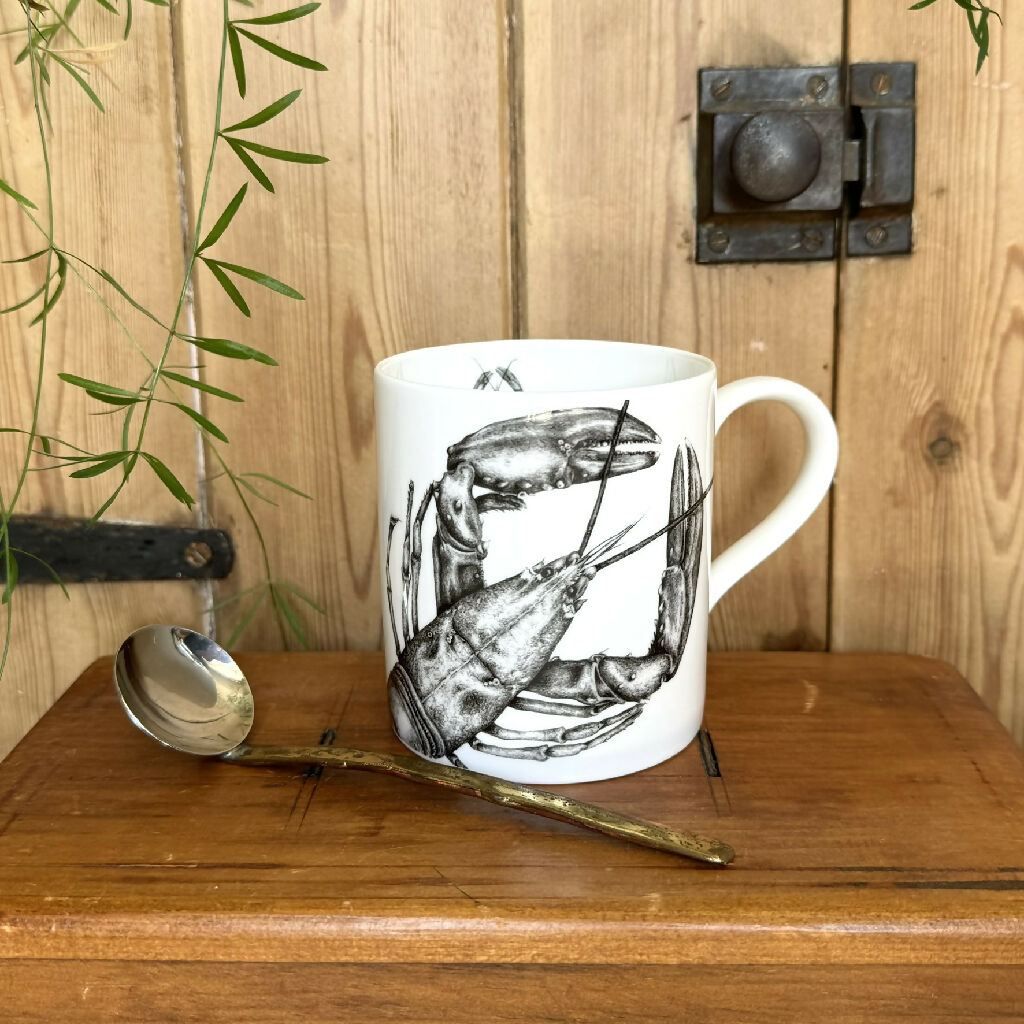 Fine Bone China Lobster Mug | Country Living Marketplace