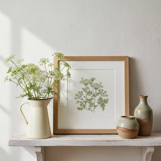 Cow Parsley Signed and Mounted Giclée Art Print