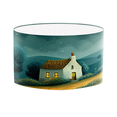 modern contemporary lampshade illustration lighting