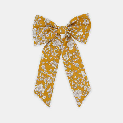 Liberty Bow Hair Clip - Summer Blooms B Print | Country Living Marketplace