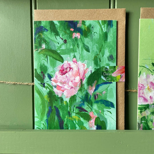 Breathing Floral Greetings Card