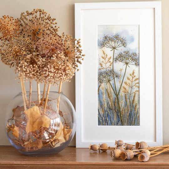 Autumn Seedheads Hand Embroidery Kit