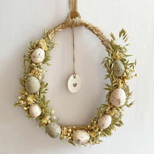 Easter Egg Wreath