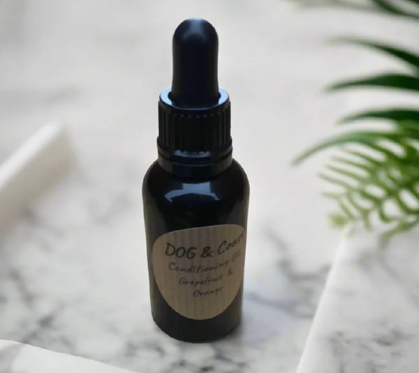 Dog Coat and Skin Conditioning Oil - Bergamot & Cedarwood