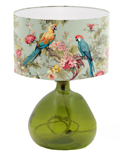 parrots toile pattern lampshade vintage floral parrot lampshade