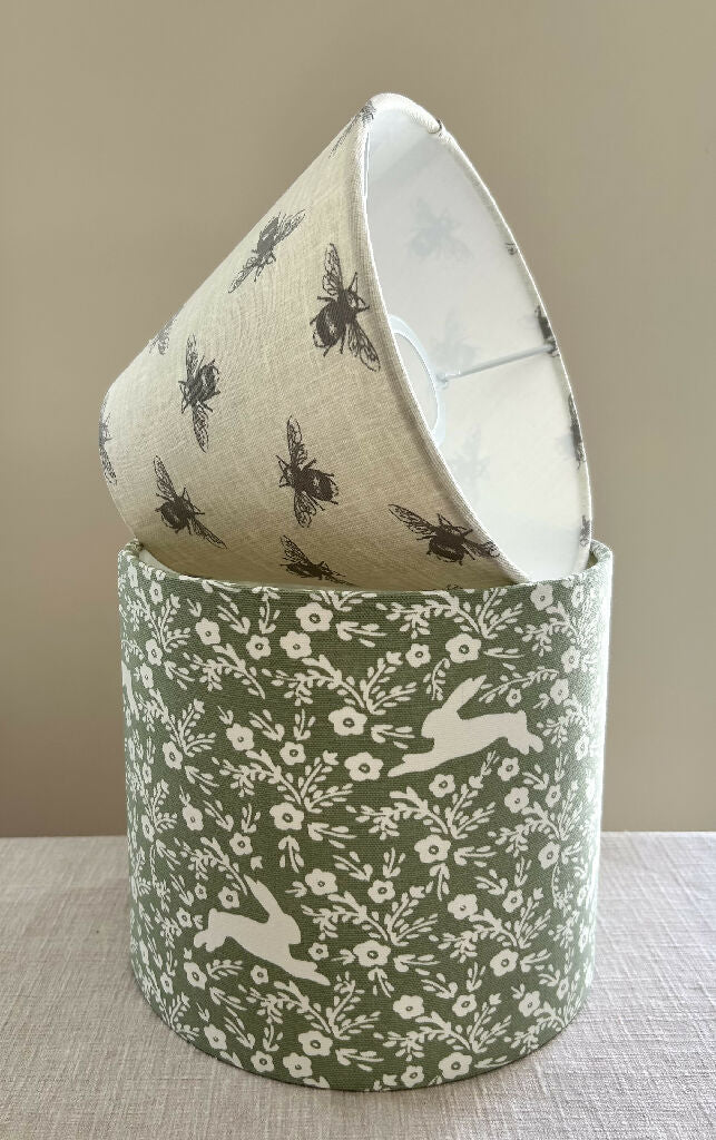 'Cream Bees' Lampshade