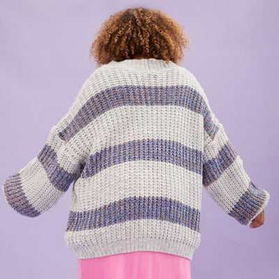 GreyStripeCardigan_Back