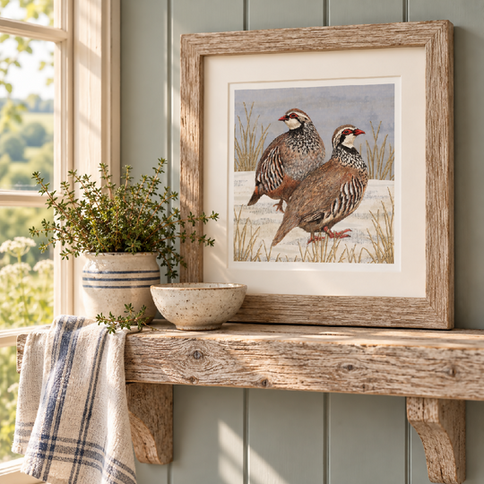Partridge Signed and Mounted Giclée Art Print