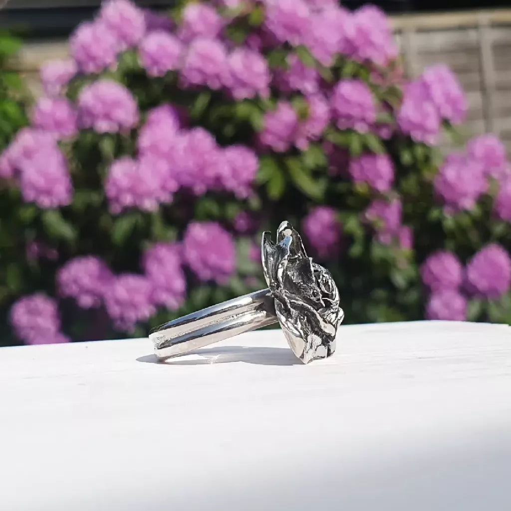 The Garden Rose | Fine and Sterling Silver Ring