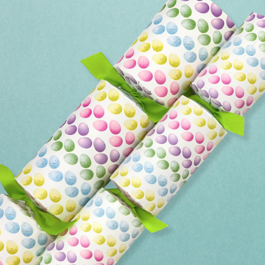 Pastel Speckled Eggs | Easter Cracker Making Craft Kit | Make & Fill Your Own