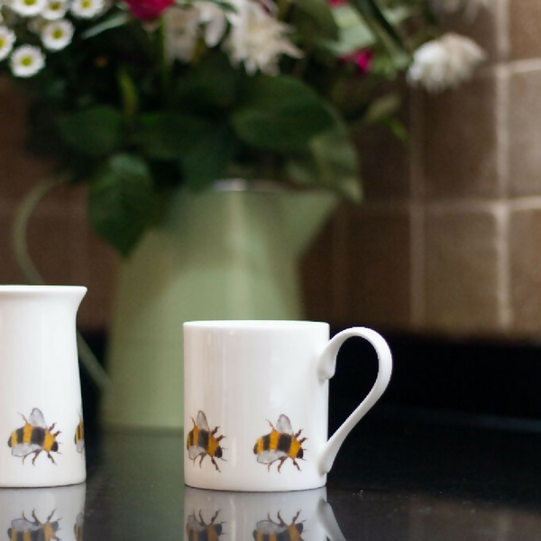 Fine China Bee Mug