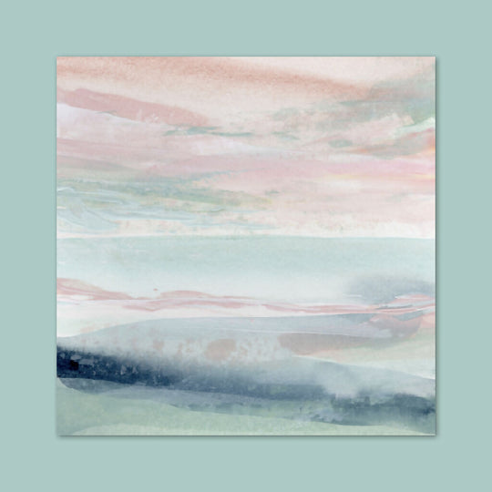 'Dreamy Mist’ Seascape Art Print
