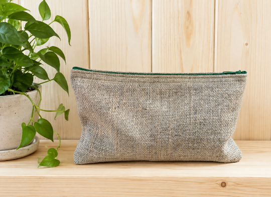 Handmade Natural Hessian Travel Accessories
