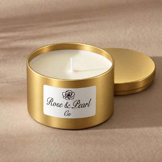 Christmas scented candle