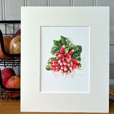 Radishes Print