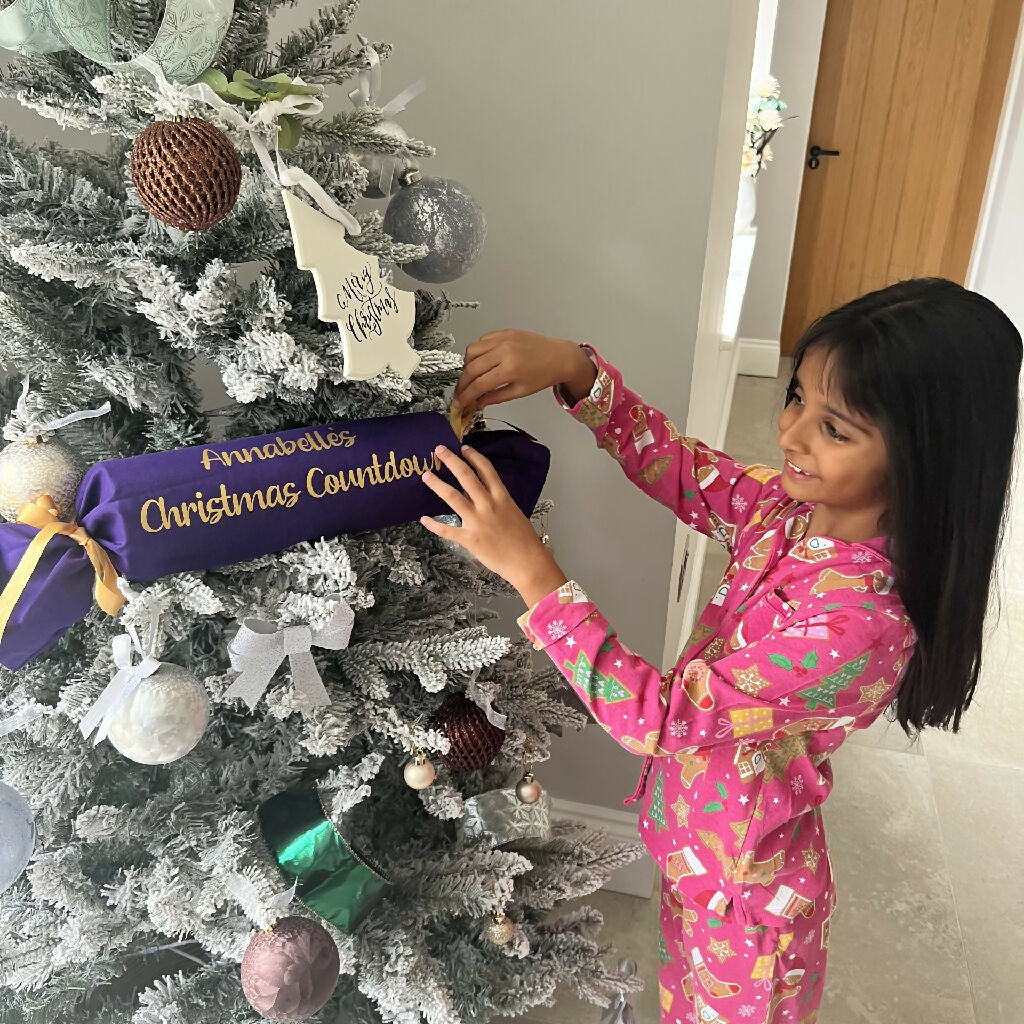 Personalised Giant Advent Cracker