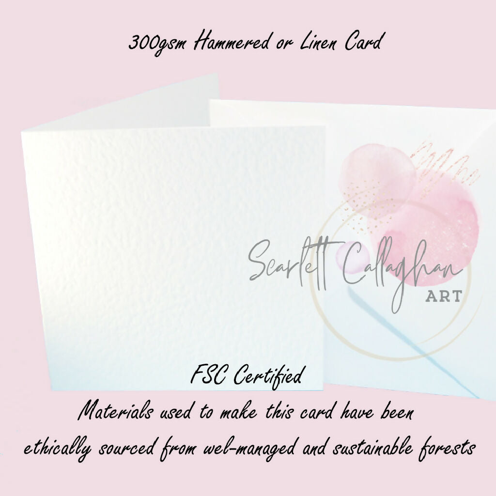 aa card for advertising 300gsm