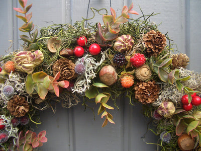 Autumn Berry Wreath