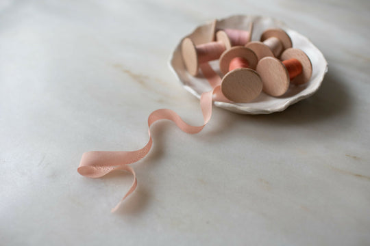 Blush Silk Ribbon