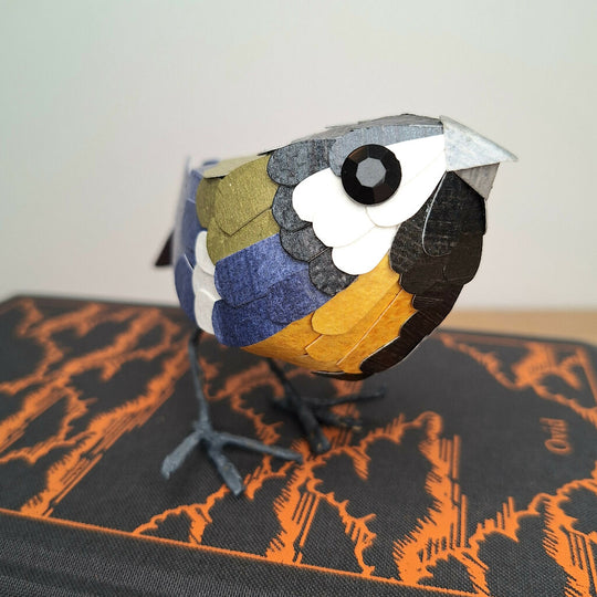 Great Tit made-to-order handmade bird sculpture