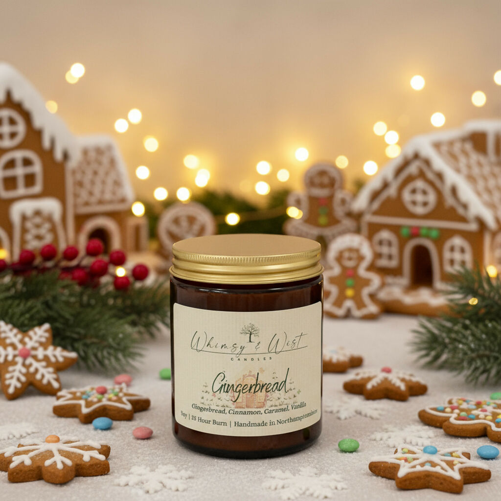 Gingerbread Soy Scented Candle