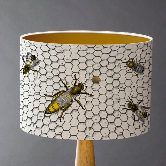 The Hive – Handmade Honeybee Lampshade – British Wildlife Collection