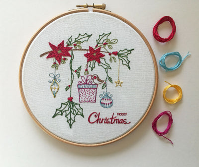 Christmas Embroidery Kit