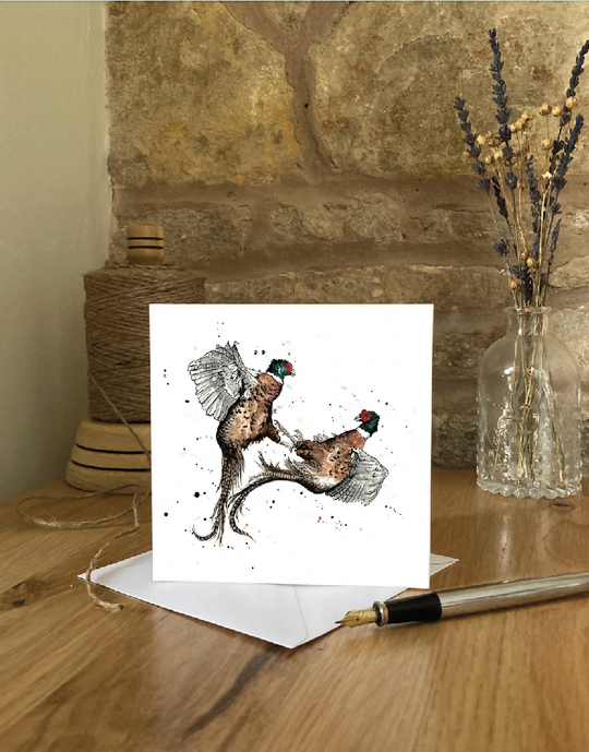 Rough and Tumble | Greetings Card