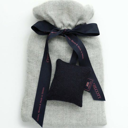 Chilcott Alpaca Hot Water Bottle - Light Grey