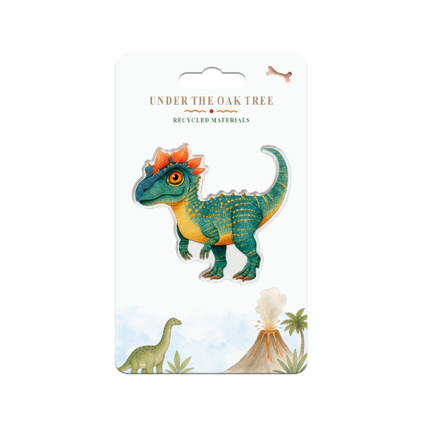 Badge - Dinosaur Ankylosaurus Natural History Gift Brooch