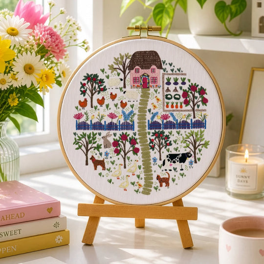 The Homestead Hand Embroidery Kit
